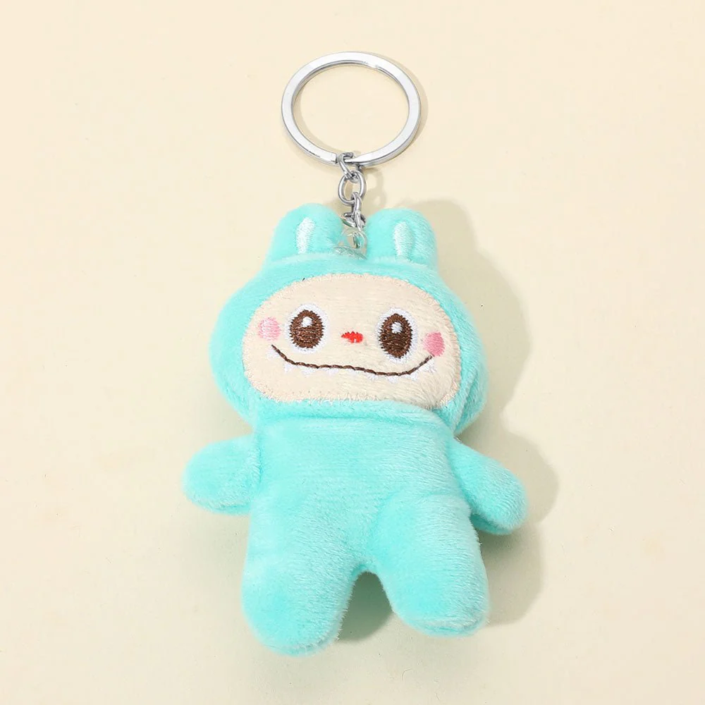 12PCS - Plush Bunny Monster Doll Keychains / Bag Charms - Image 2