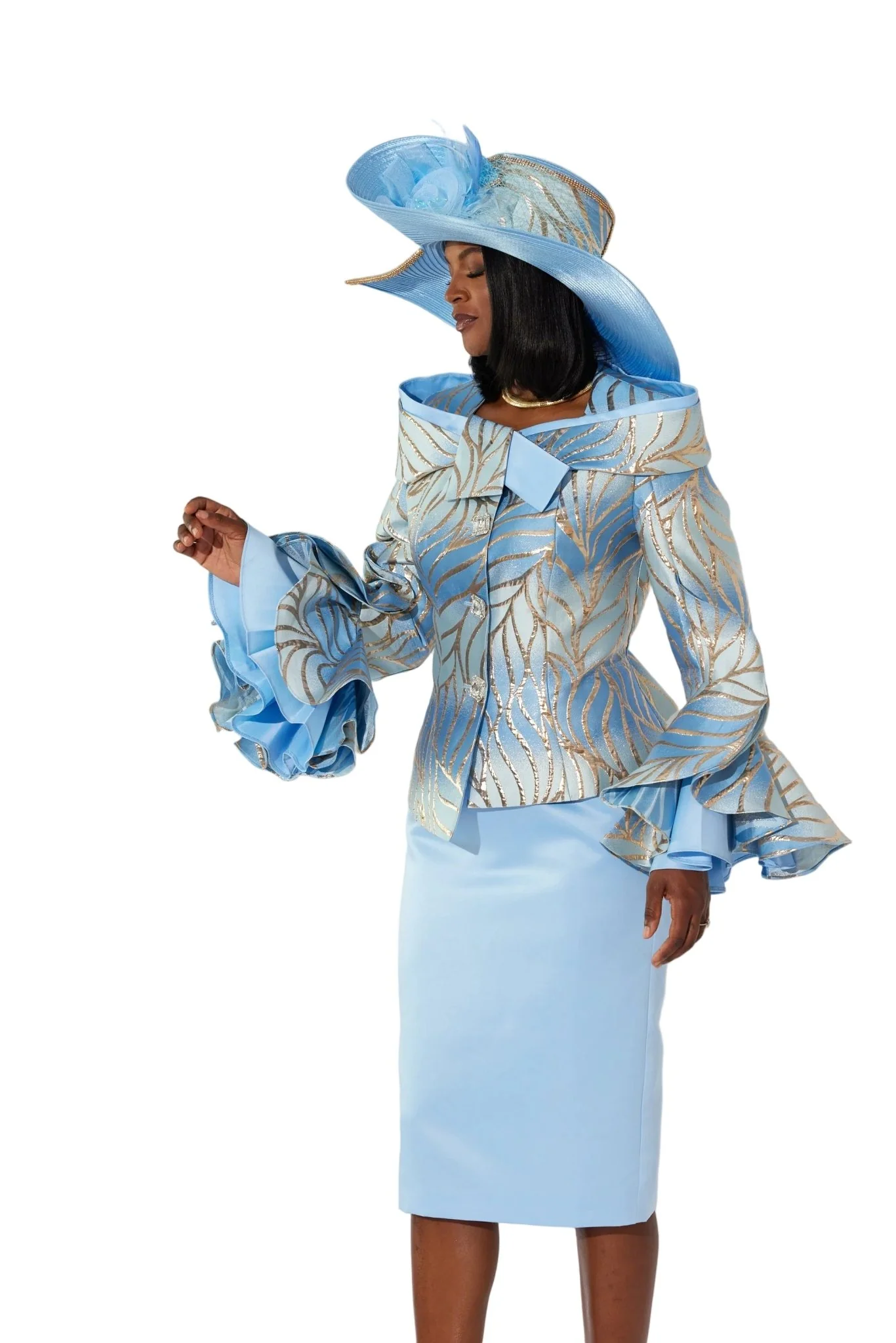 A Splendor of Leaves Suit by EY Boutique - Image 3