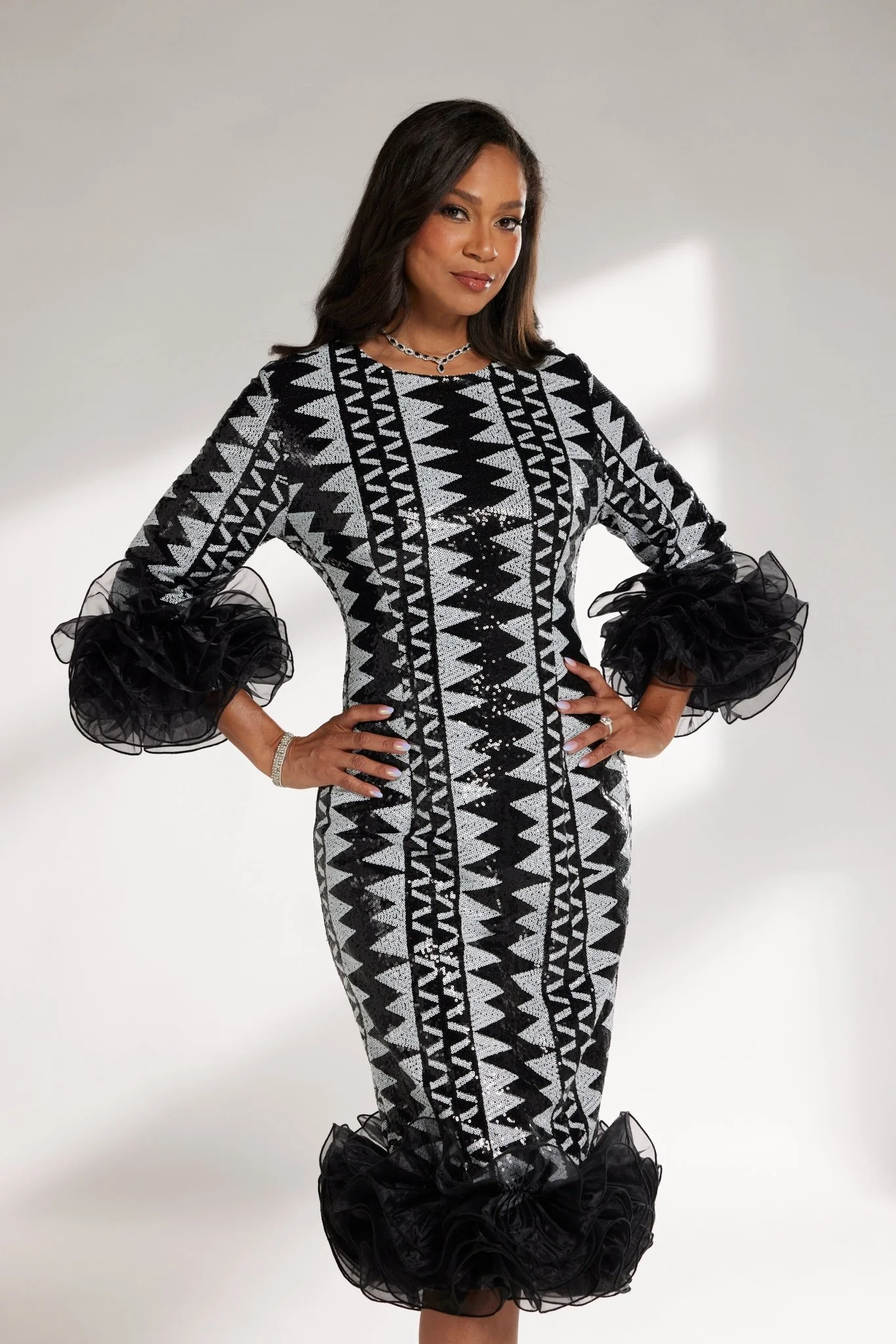 A Zest for Zigzag Dress by EY Boutique - Image 2