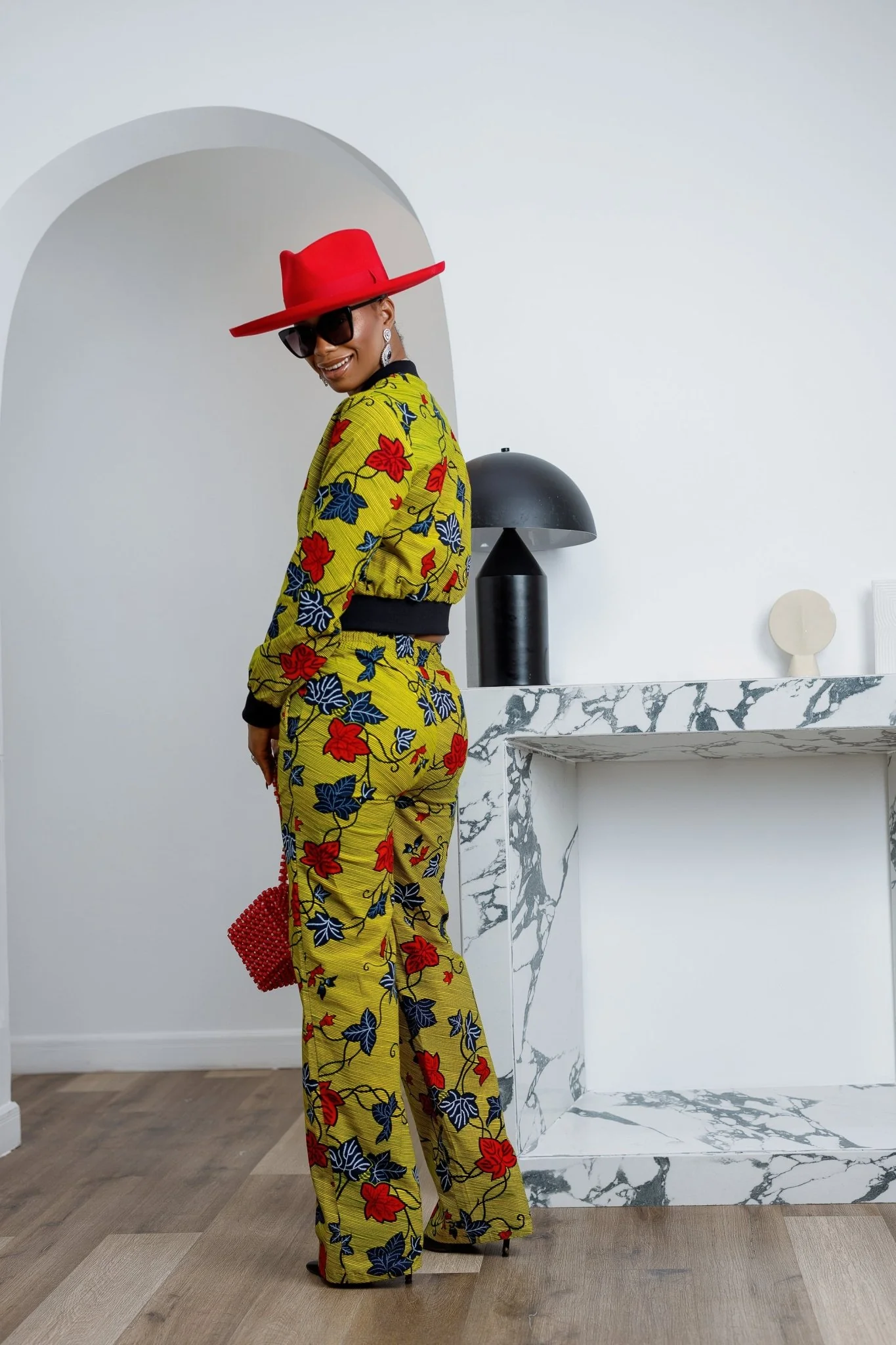 ADA AFRICAN PRINT BOMBER SET - Image 3