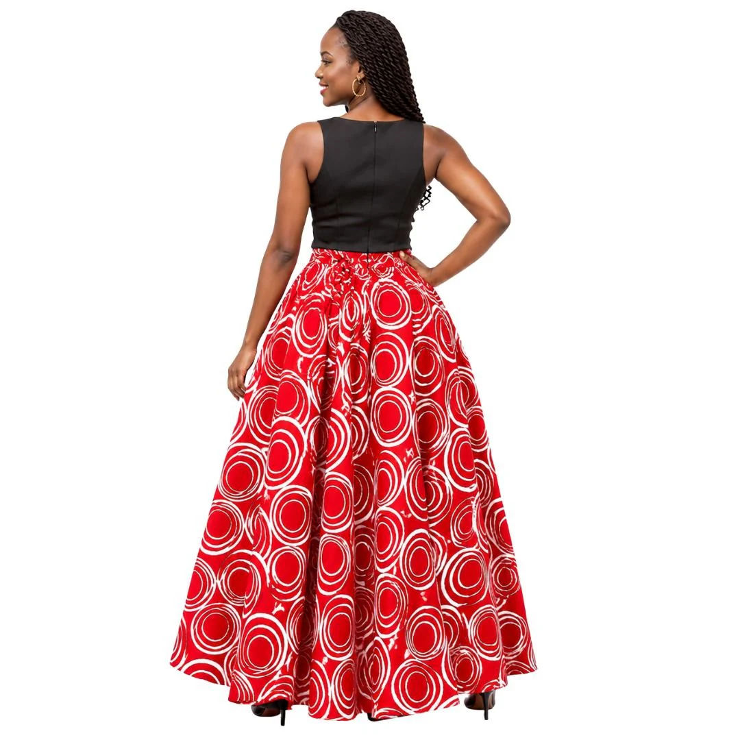 Amazing Maxi Skirt & Shoulder Bag Set - Image 2