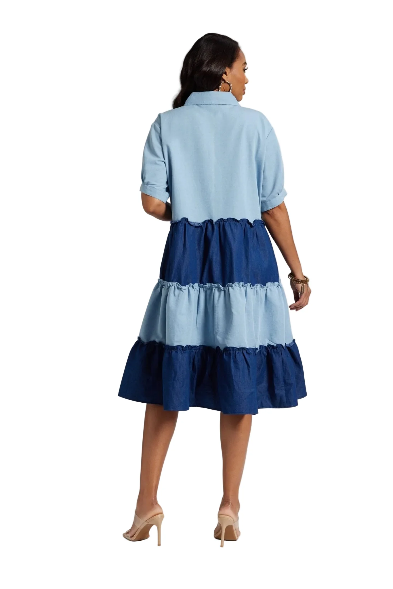 Any Day Chambray Dress by Studio EY - Image 6