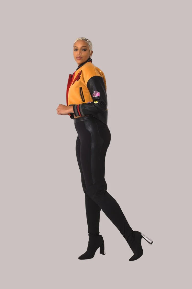 Betty Boop Varsity Crop Jacket - 82236 - Image 3