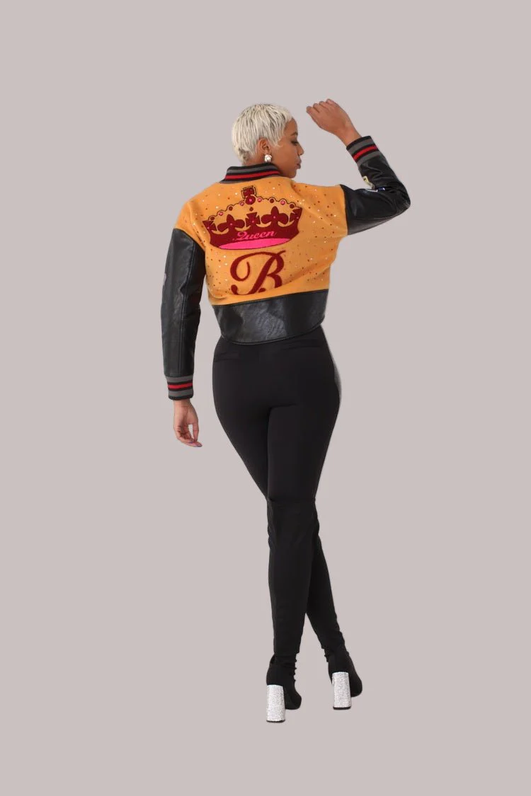 Betty Boop Varsity Crop Jacket - 82236 - Image 5