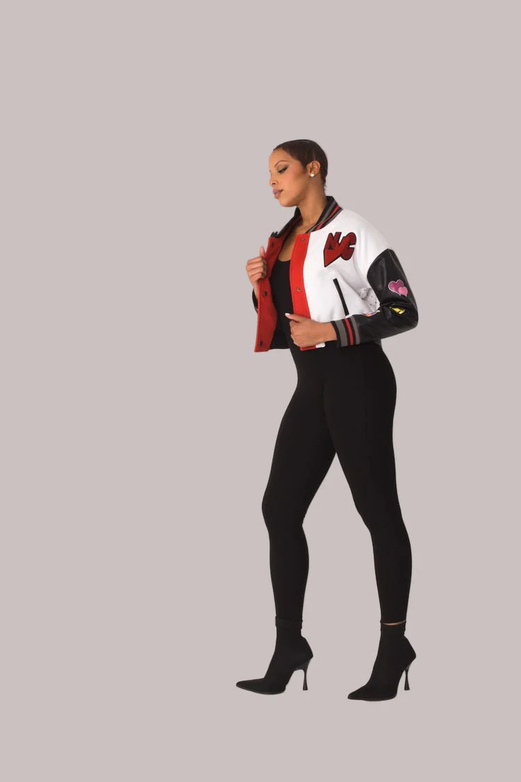 Betty Boop Varsity Crop Jacket - 82236 - Image 7