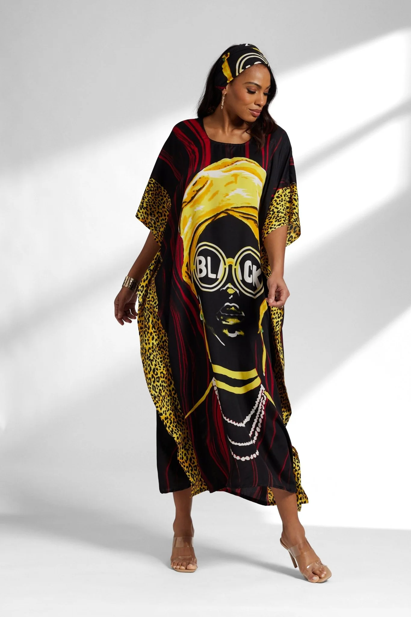 Black is Beautiful Caftan by Studio EY - Image 3