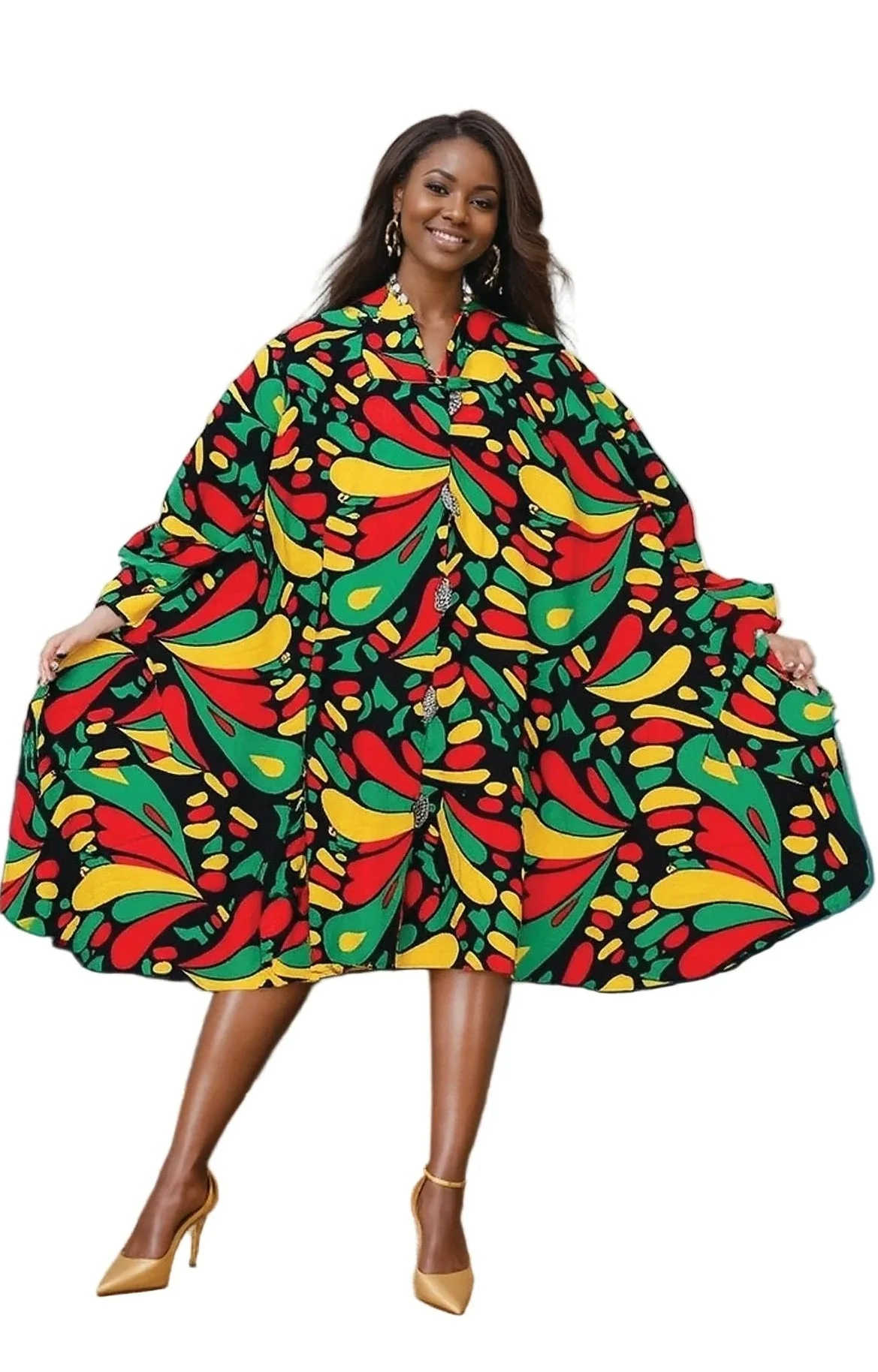 It's A Bold Move Ankara Dress by Studio EY