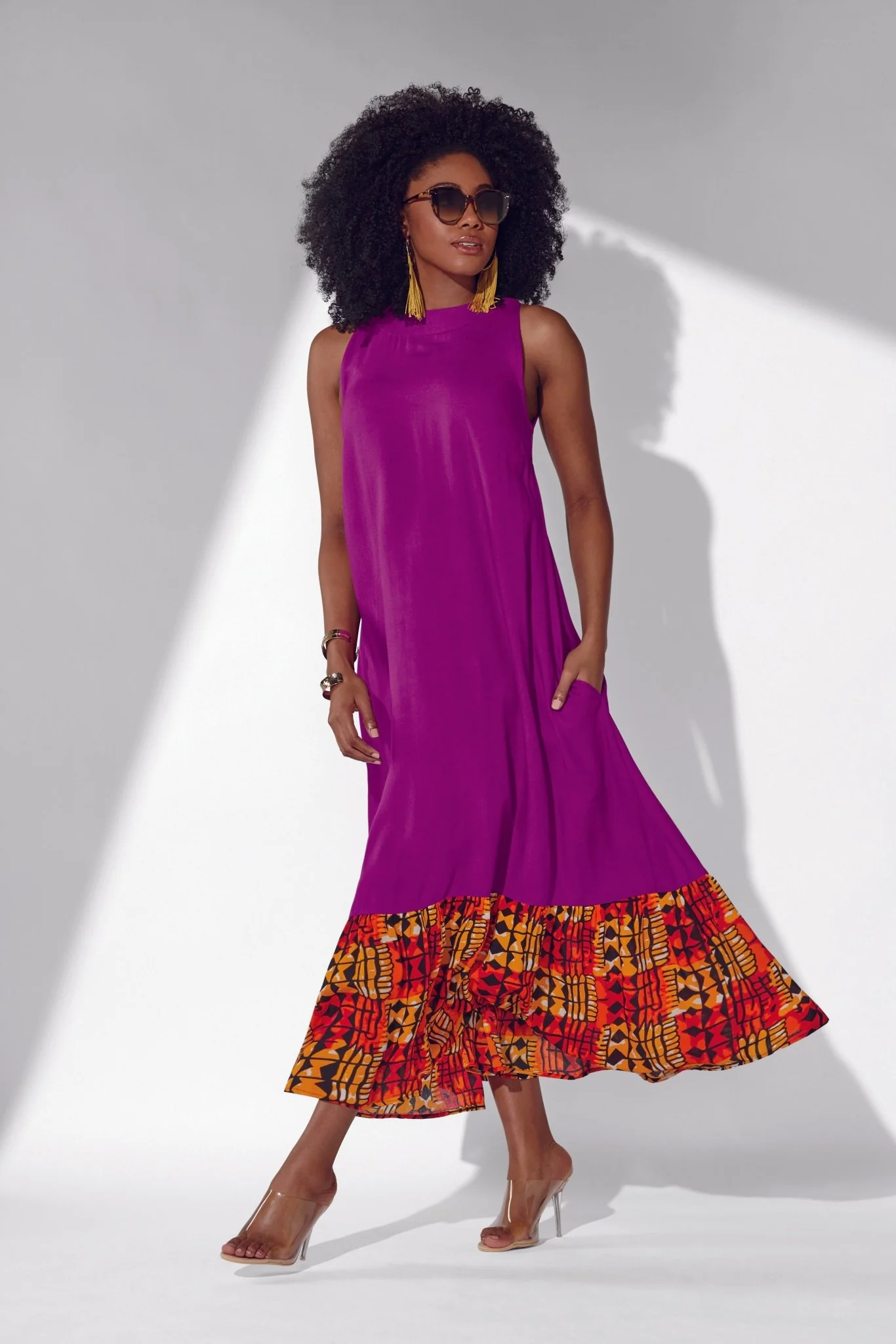 Border-Print Maxi Dress by Studio EY - Image 2