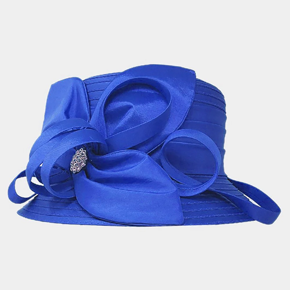 Bow Accented Dressy Hat - Image 4