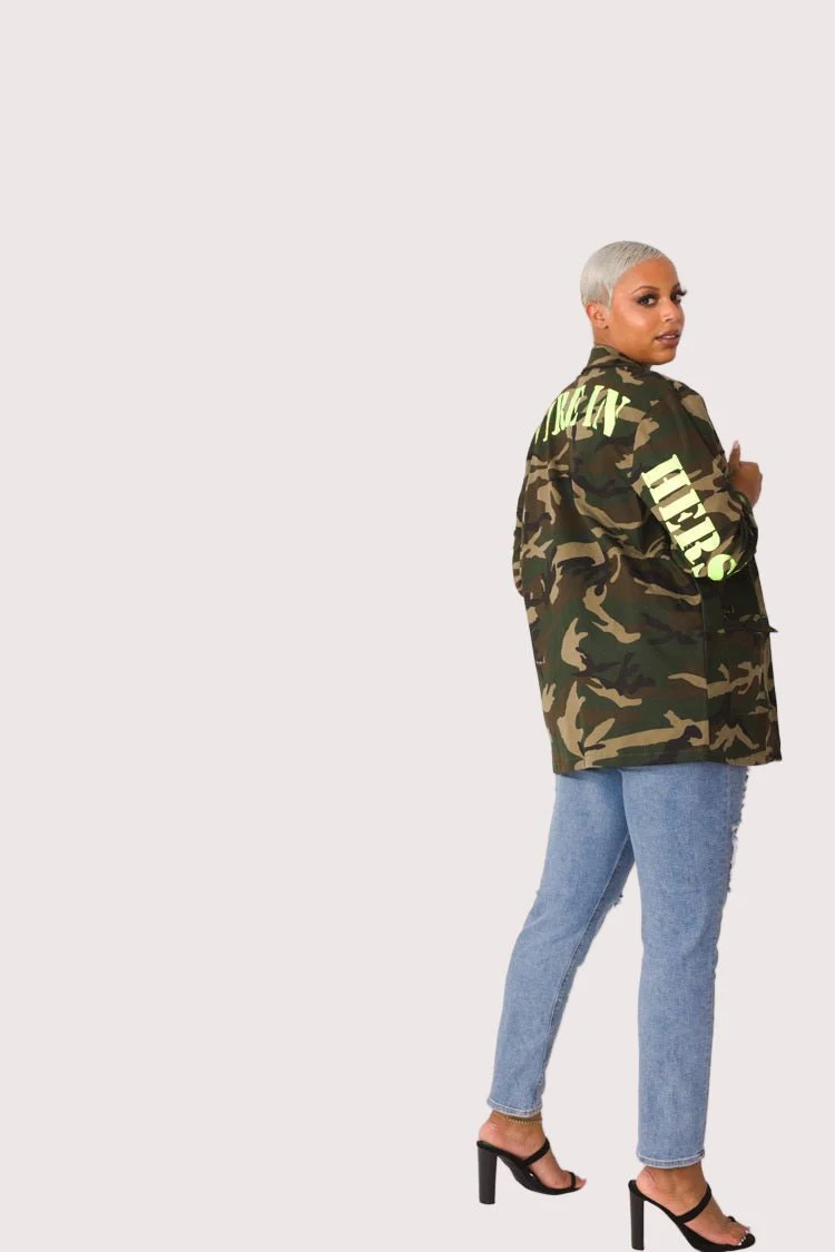 Camo Utility Jacket- 81887 - Image 2