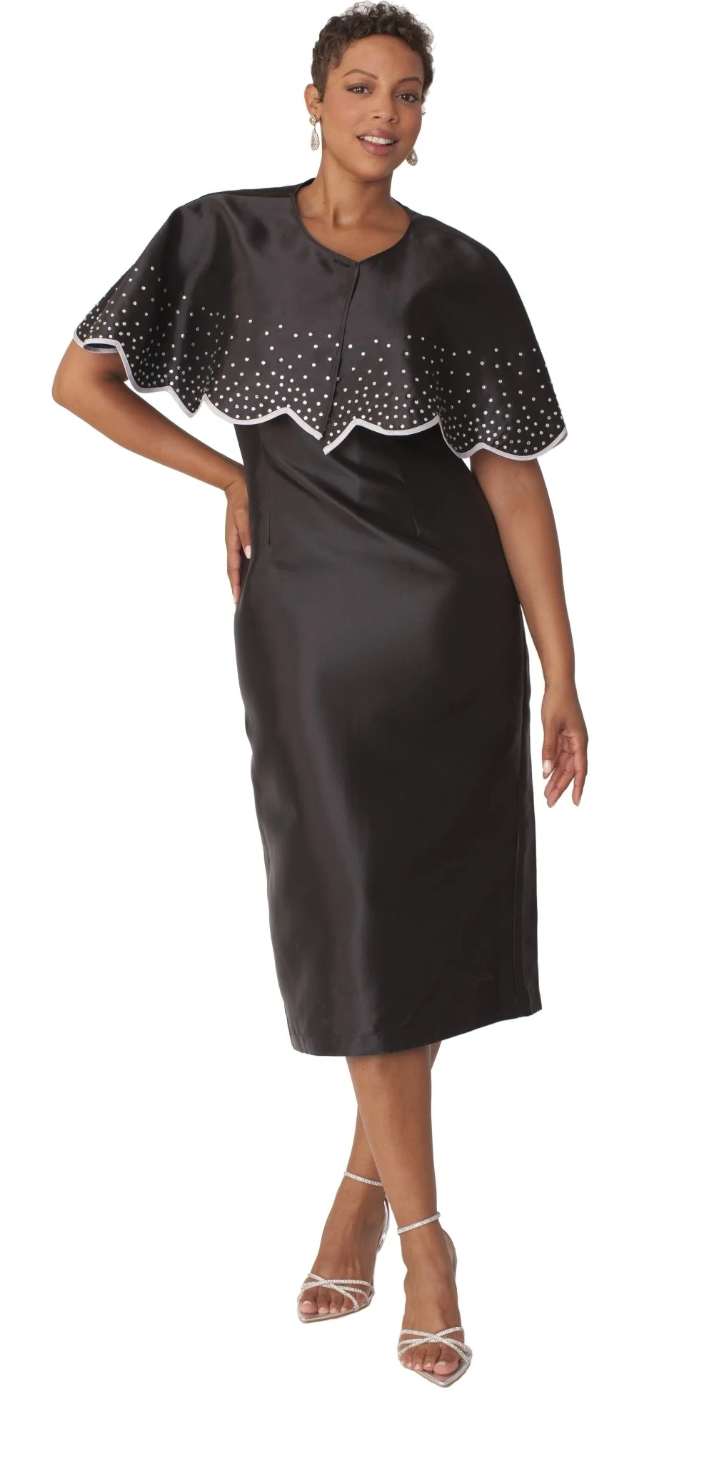 3-Piece Church Robe with Detachable Cape – 4866 - Image 7