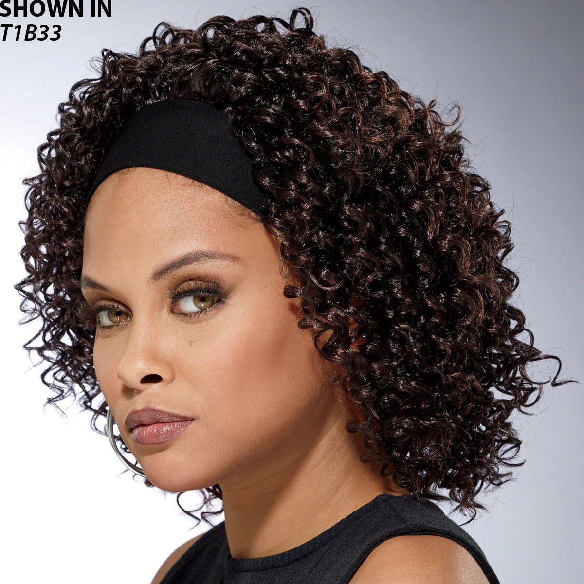 Curly Wig with Headband by Especially Yours - Image 10