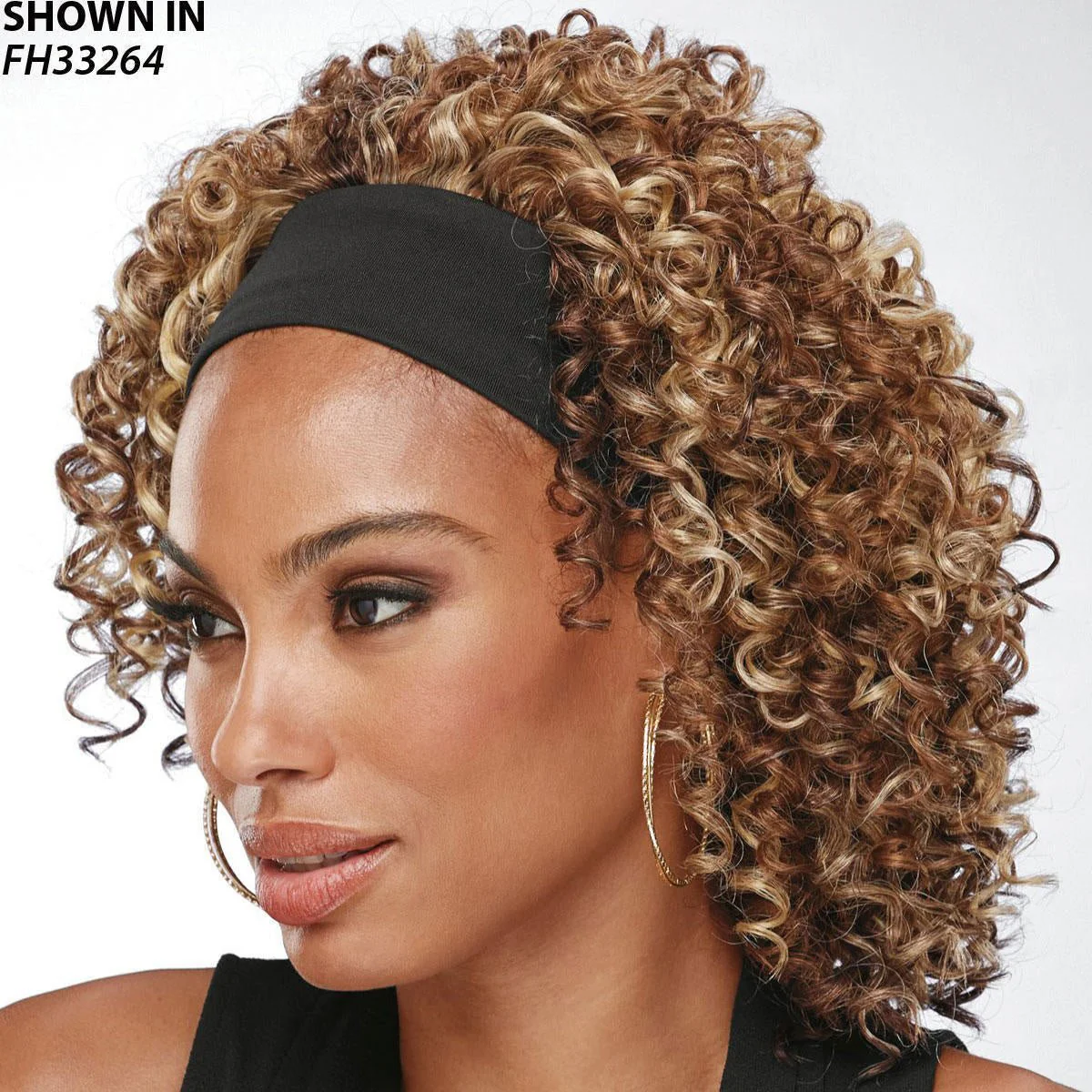 Curly Wig with Headband by Especially Yours - Image 9