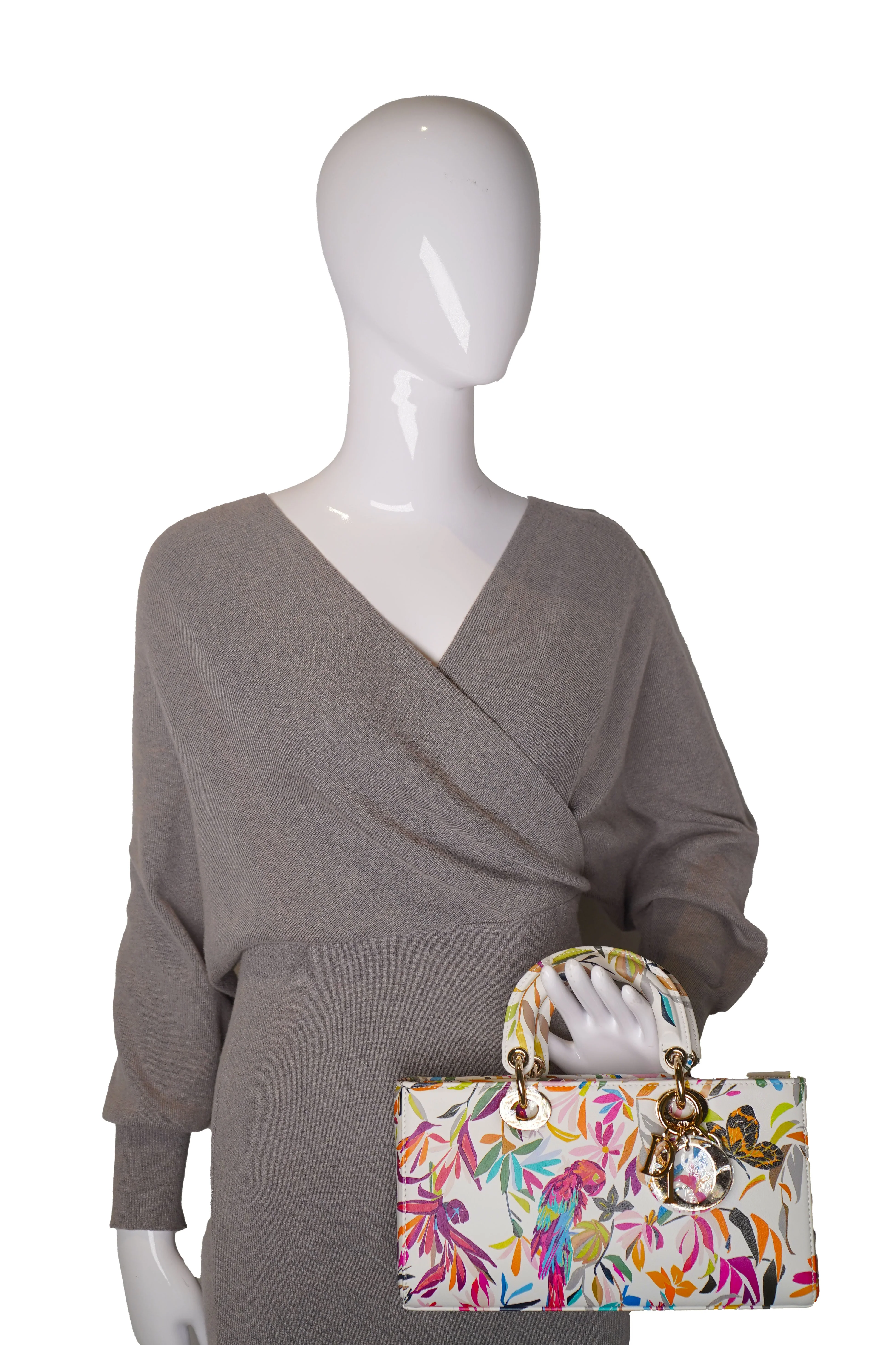 Dior - Lady Dior D-Joy Bag Tropical Print Medium - Image 7