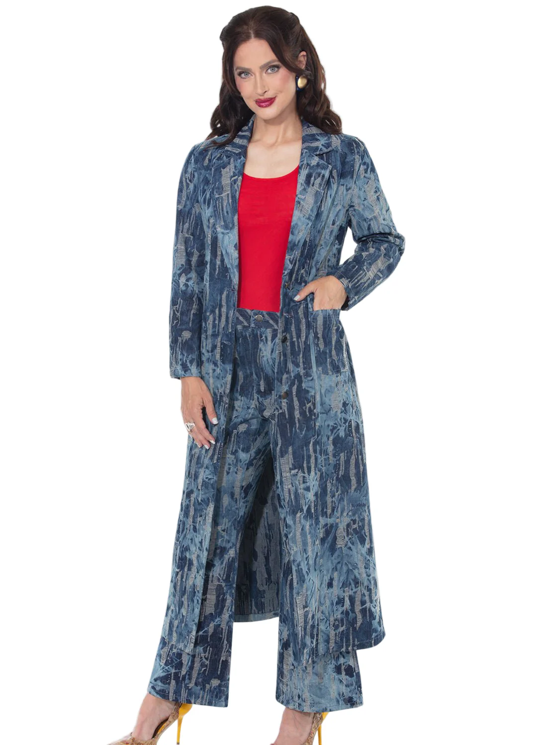 Donna Vinci Jeans, Style 8507-J - Duster
