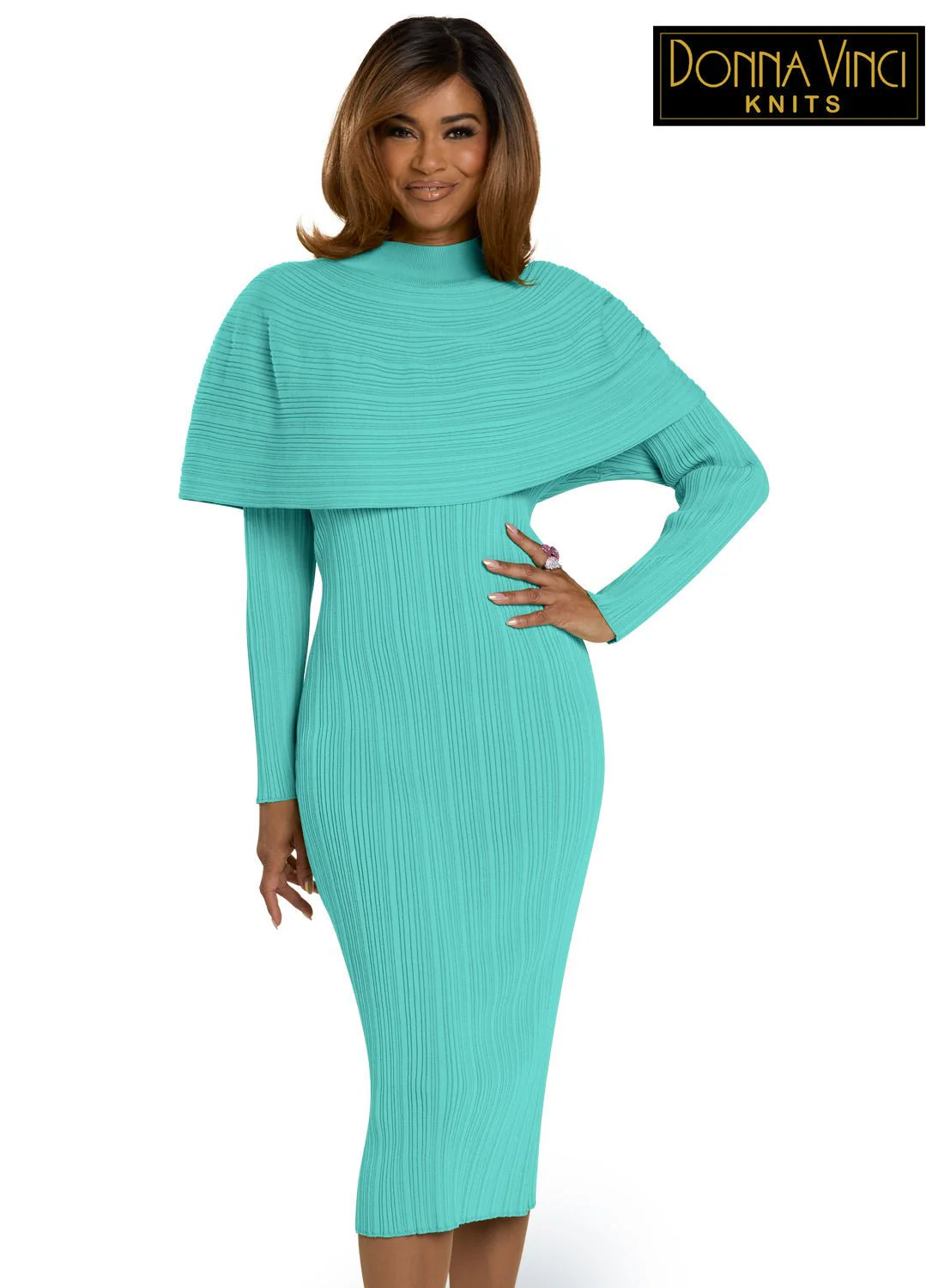 Donna Vinci KNITS, Style 13444 - Dress - Image 2