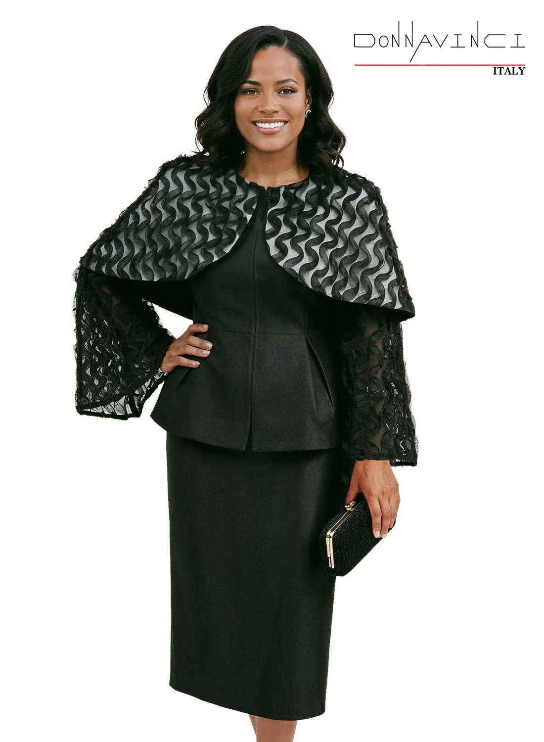 Donna Vinci, Style 12265 - 2pc. Jacket & Skirt Set