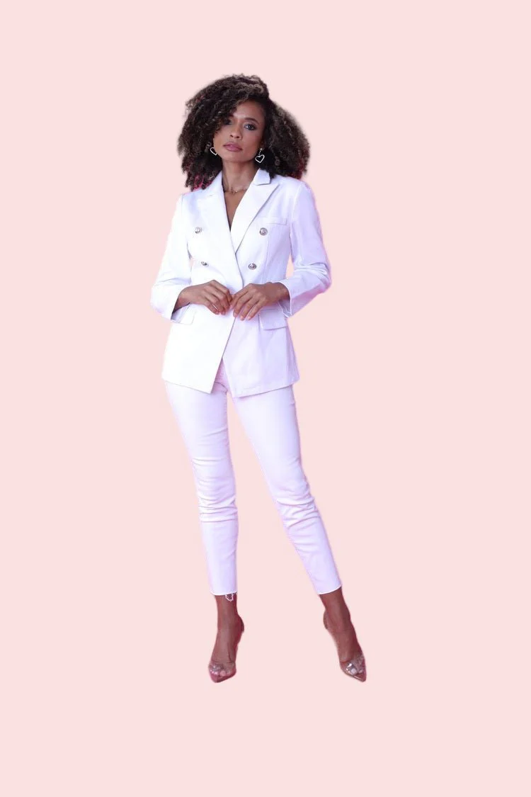 Double-Breasted Blazer -82100