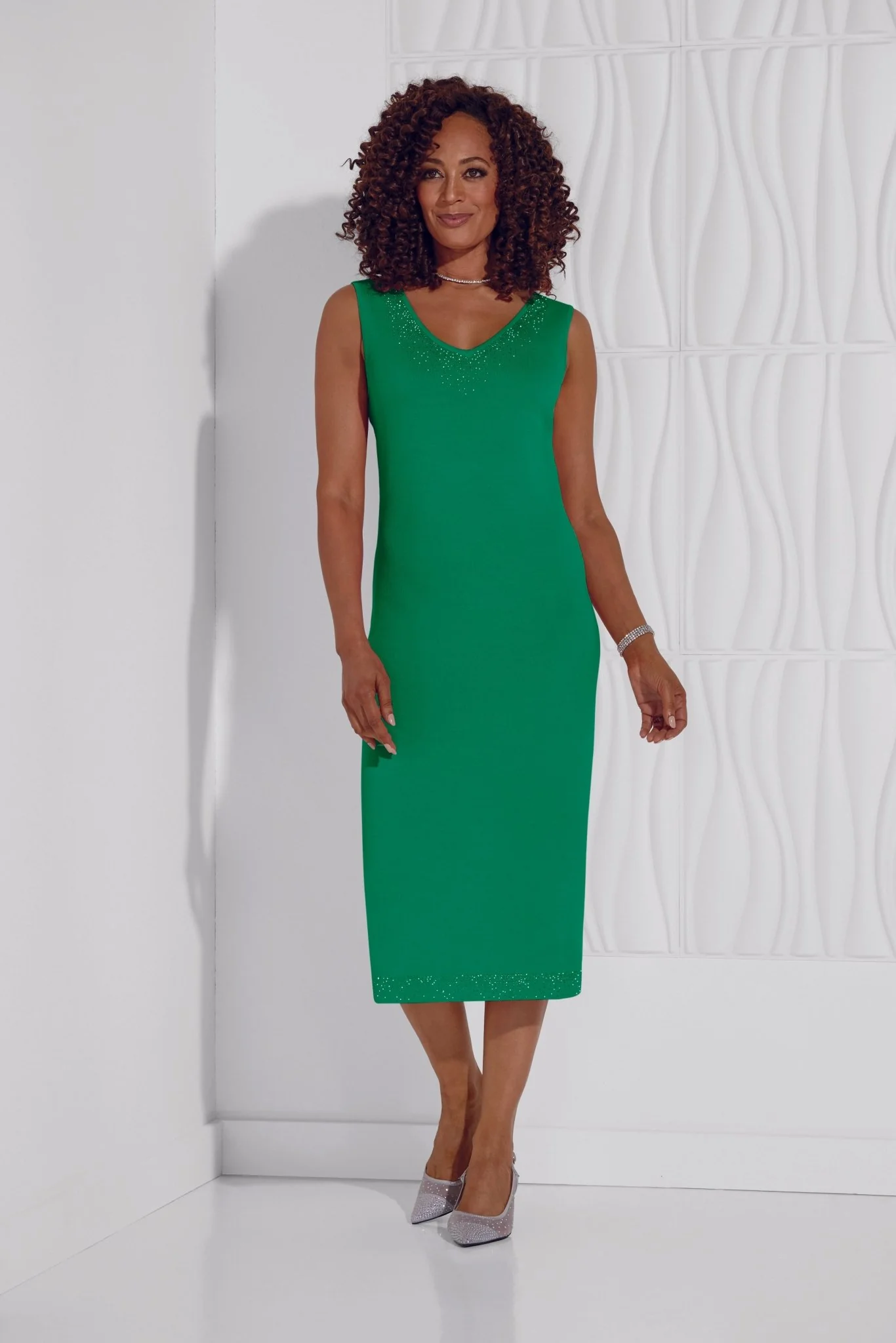 Effortless Elegance Knit Jacket Dress by EY Boutique - Image 8