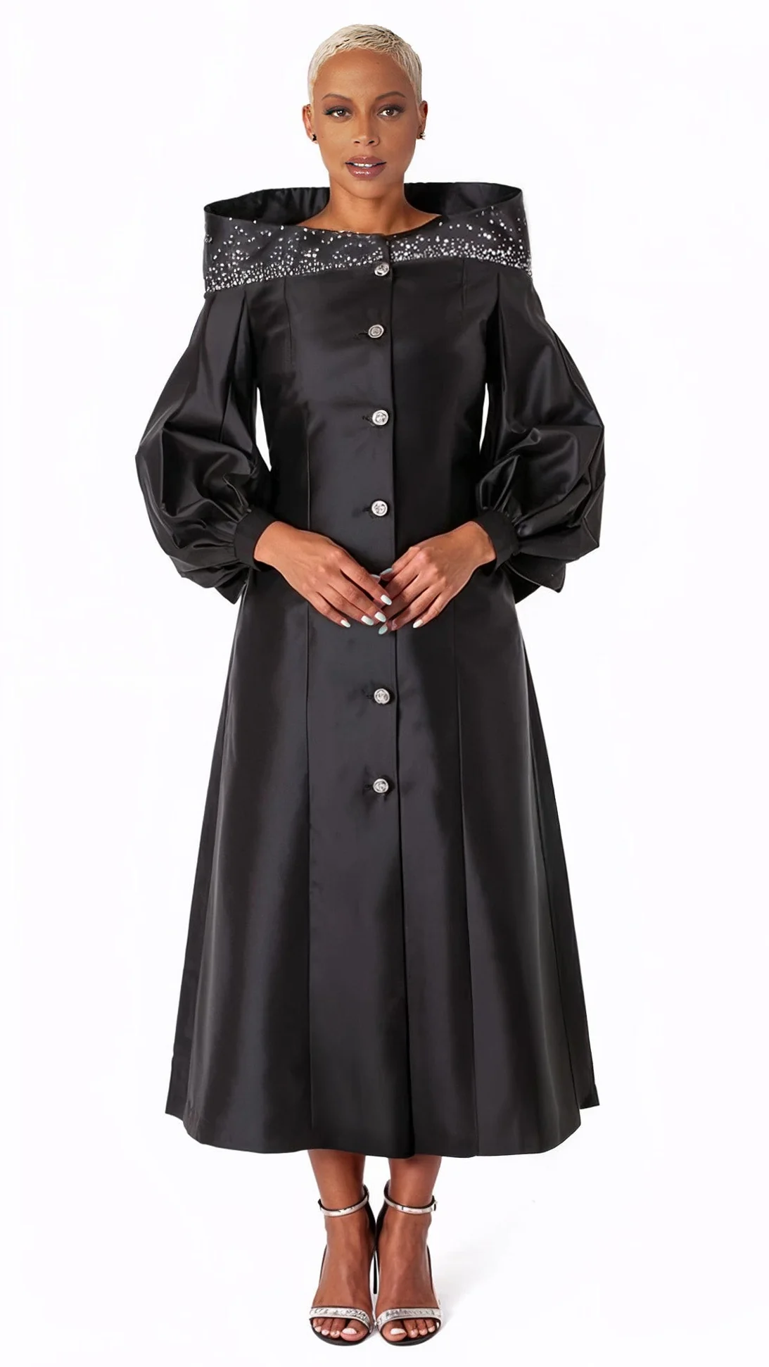 Elegant One-Piece Cassock Robe for Church Wear- 4801