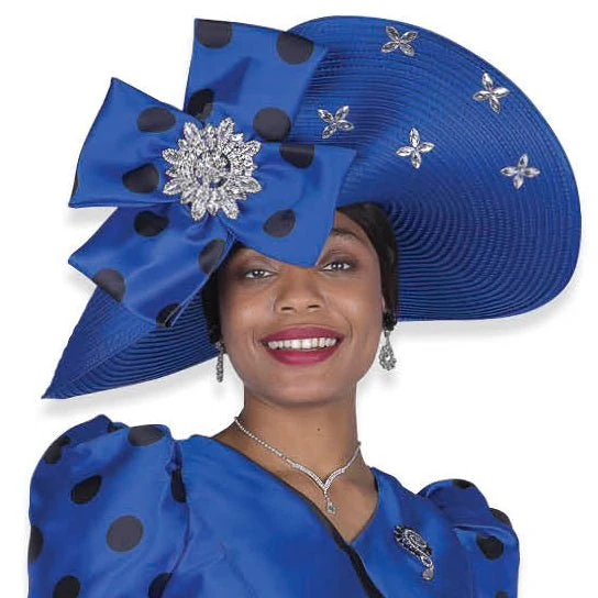 Elegant Women's Champagne Italy H6018 Church Hat - Red Royal Stylish - Image 2