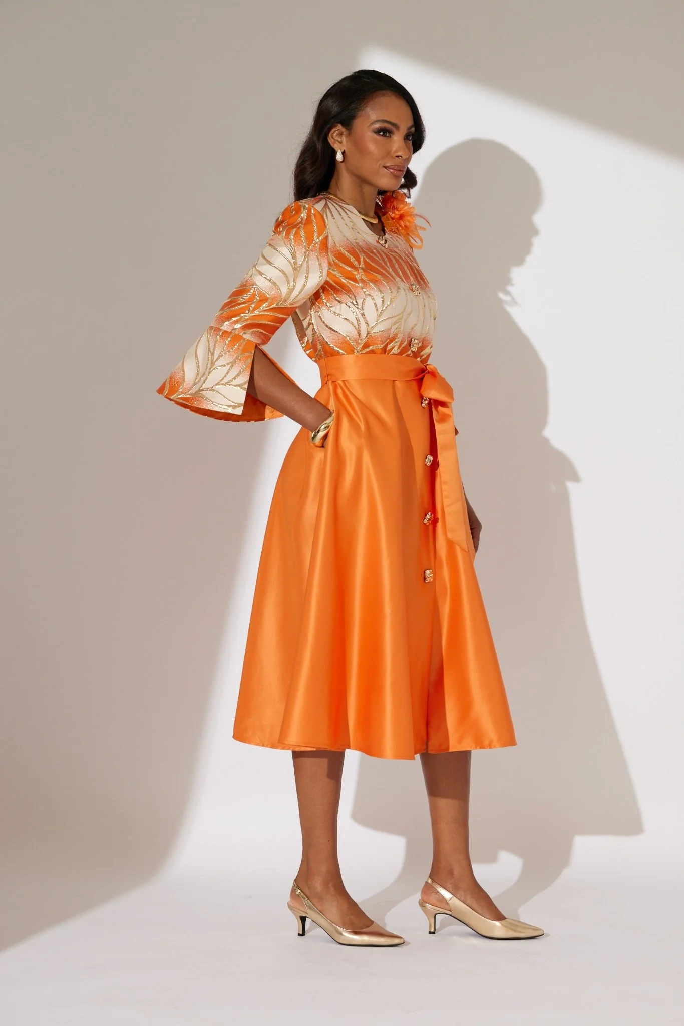 Simply Fabulous Midi Shirtdress by EY Boutique - Image 3