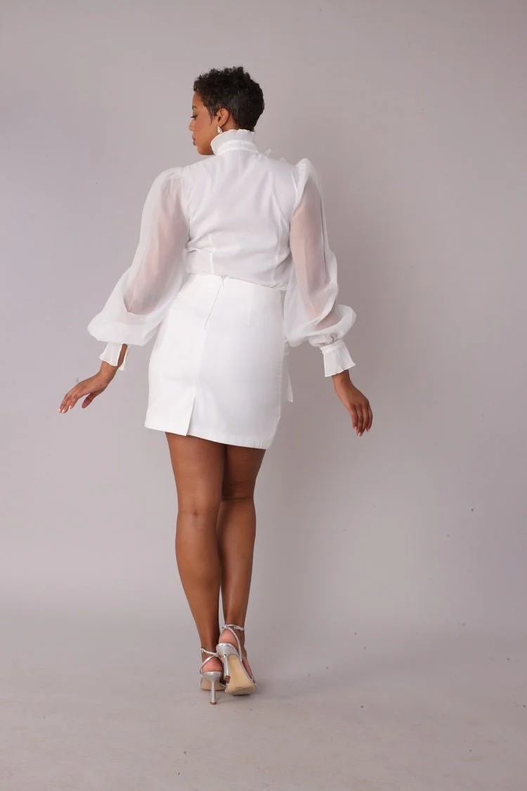 Floral Embroidered Blouse 82682 – Victorian-Inspired Elegance - Image 4