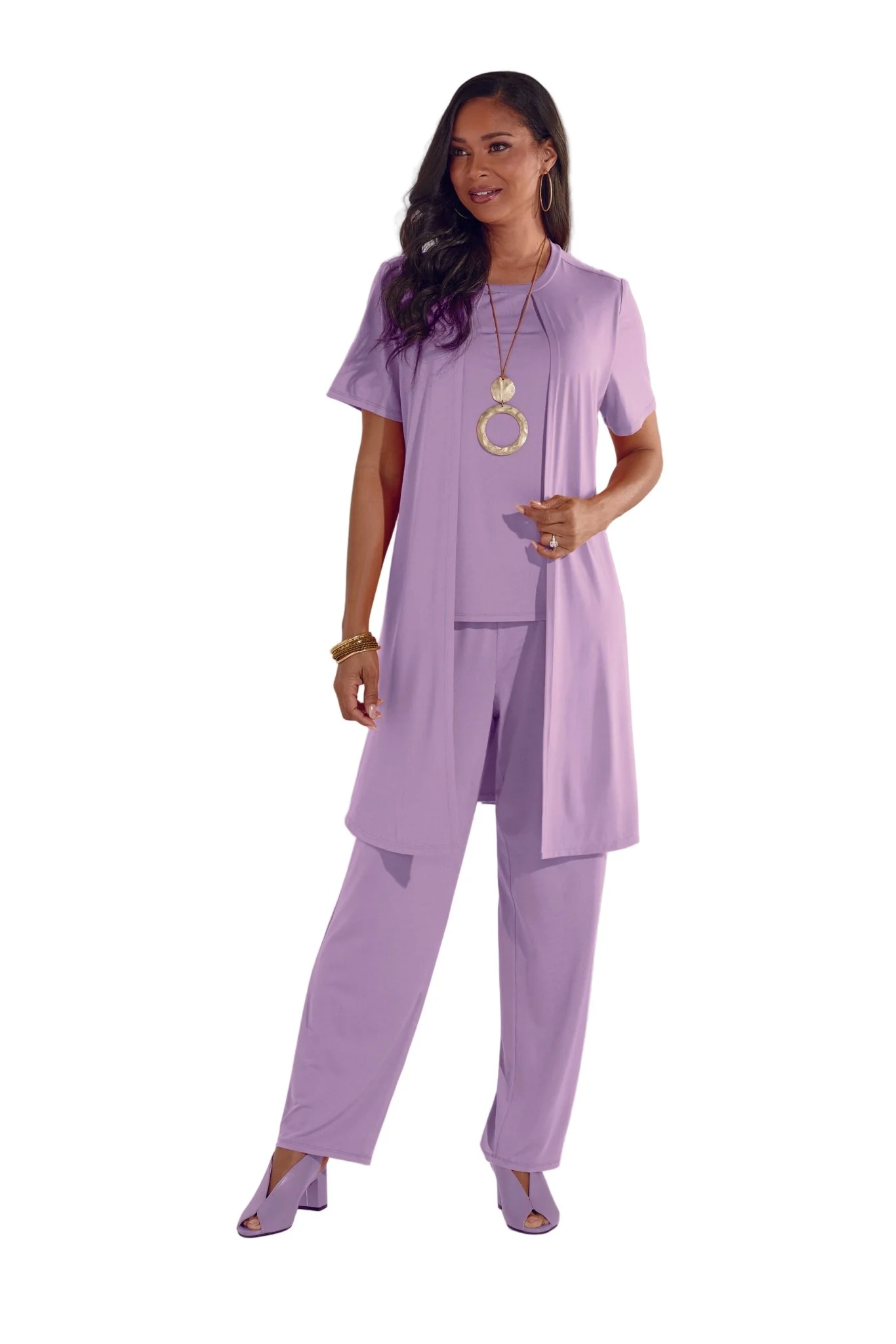Flow of Fashion 2-Pc. Pantset by Studio EY - Image 3