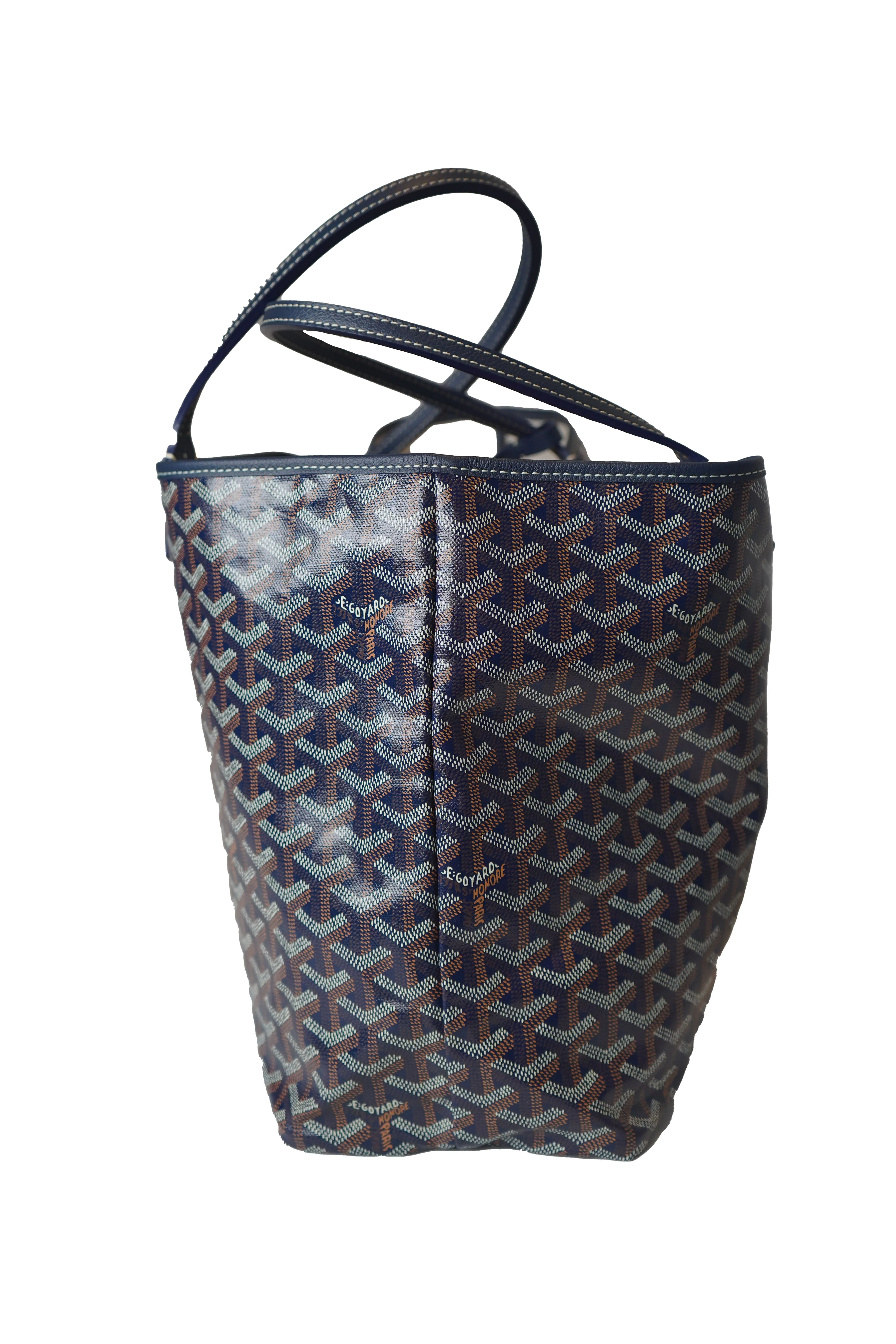 Goyard - Goyardine Saint Louis Tote PM Navy - Image 3