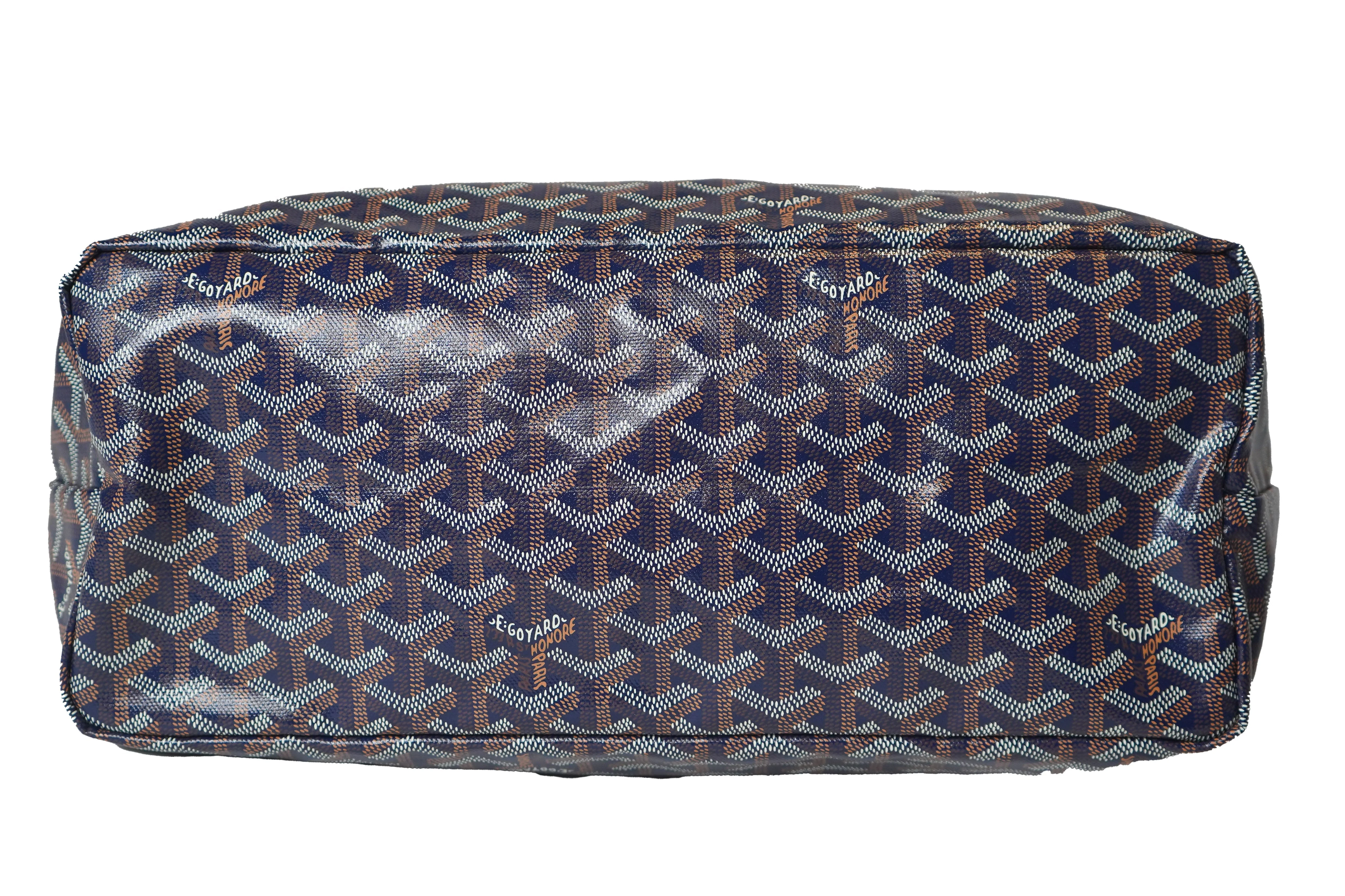 Goyard - Goyardine Saint Louis Tote PM Navy - Image 5