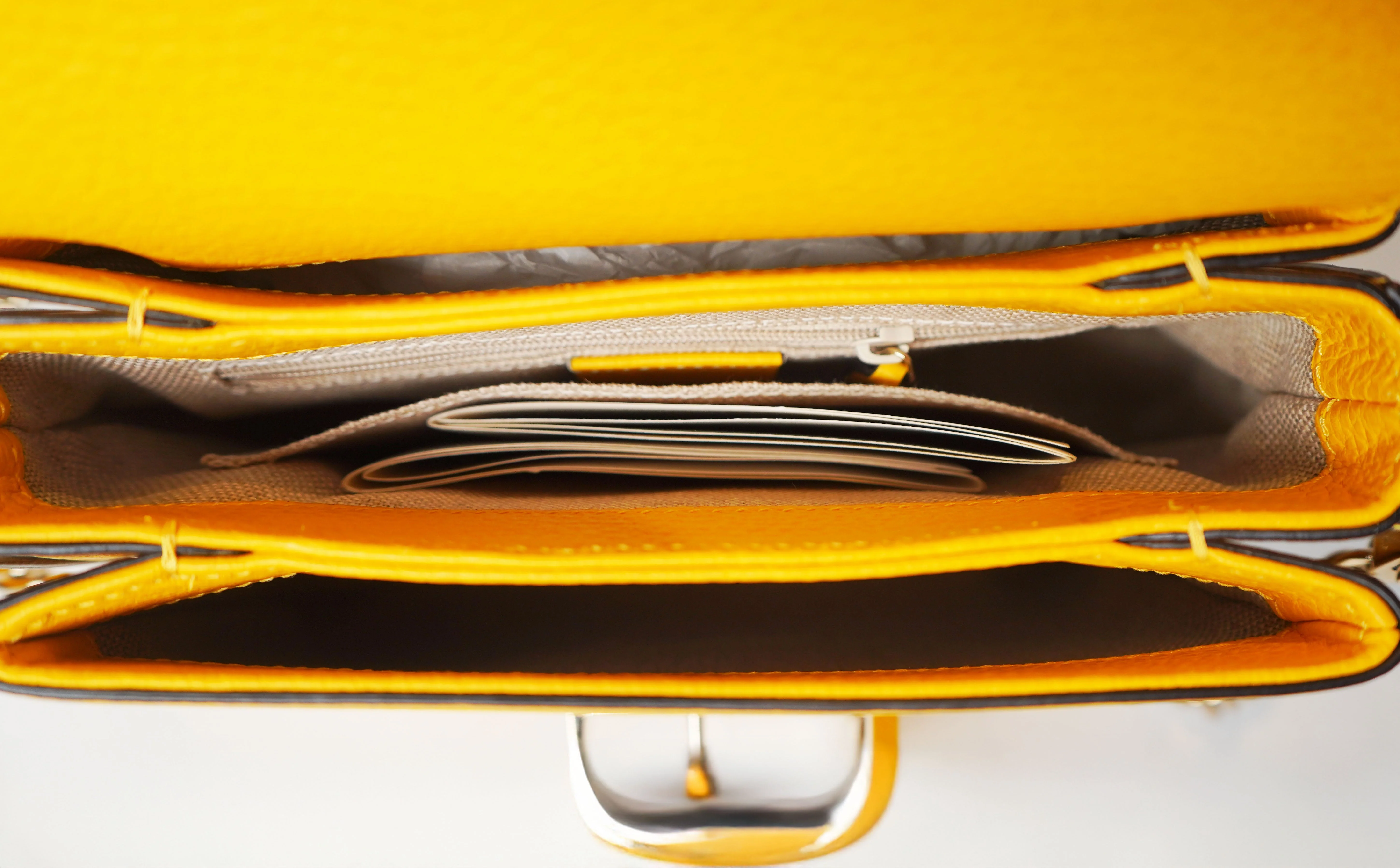 Gucci Yellow Dollar Calfskin - Image 6