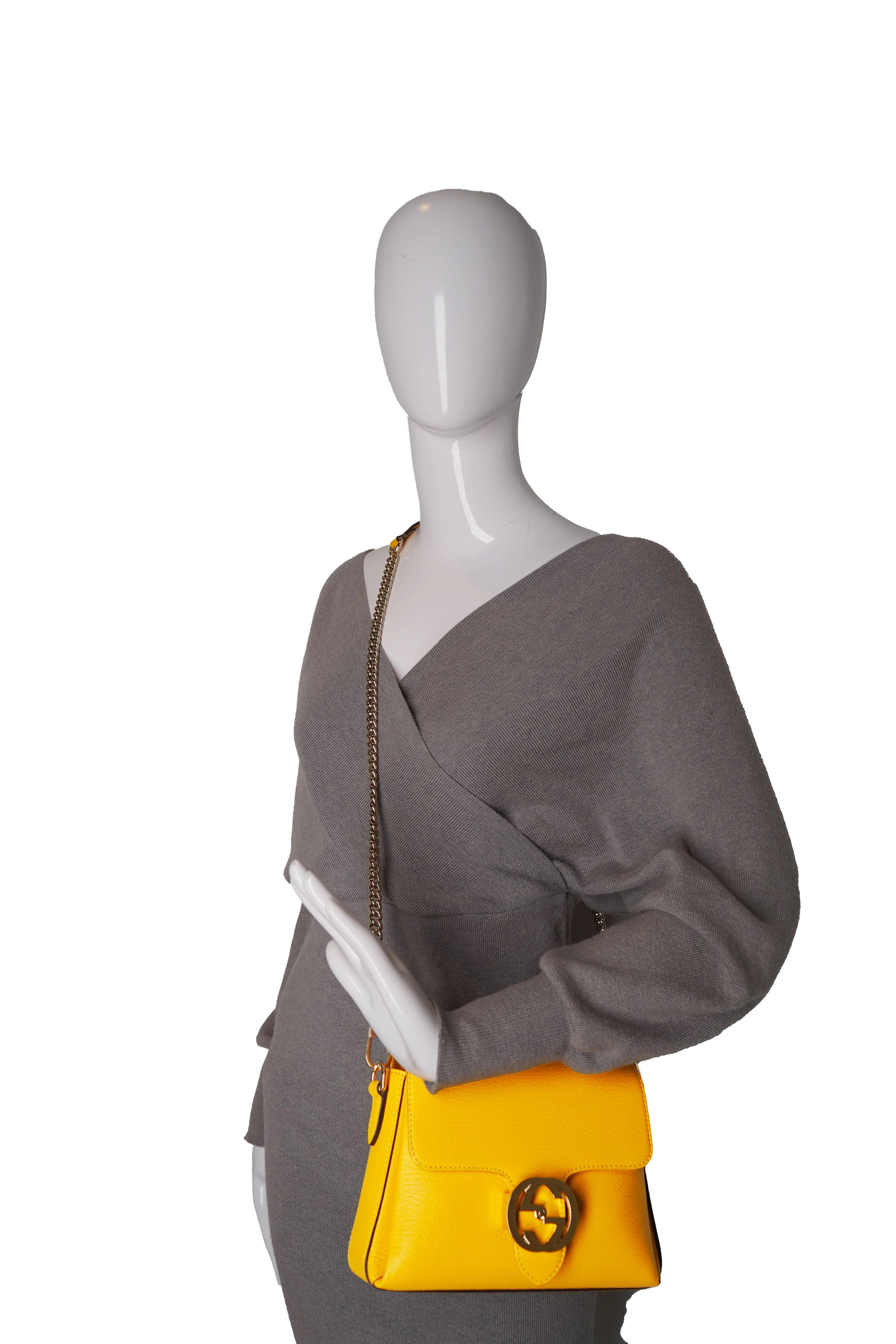 Gucci Yellow Dollar Calfskin - Image 7