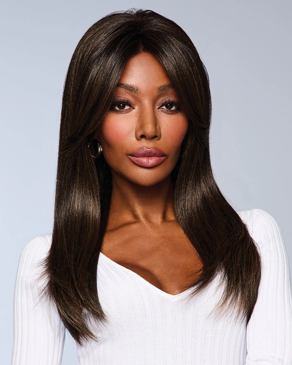 Charice Long Straight Sleek Lace Front Wig by Kim Kimble - Image 7