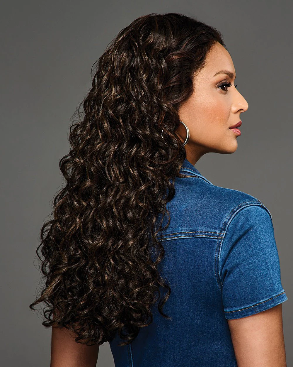 Makenna Long Curly Volume Wig by Kim Kimble - Image 3