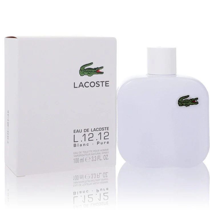 Lacoste Eau De Lacoste L.12.12 Blanc Cologne By Lacoste for Men - Image 3