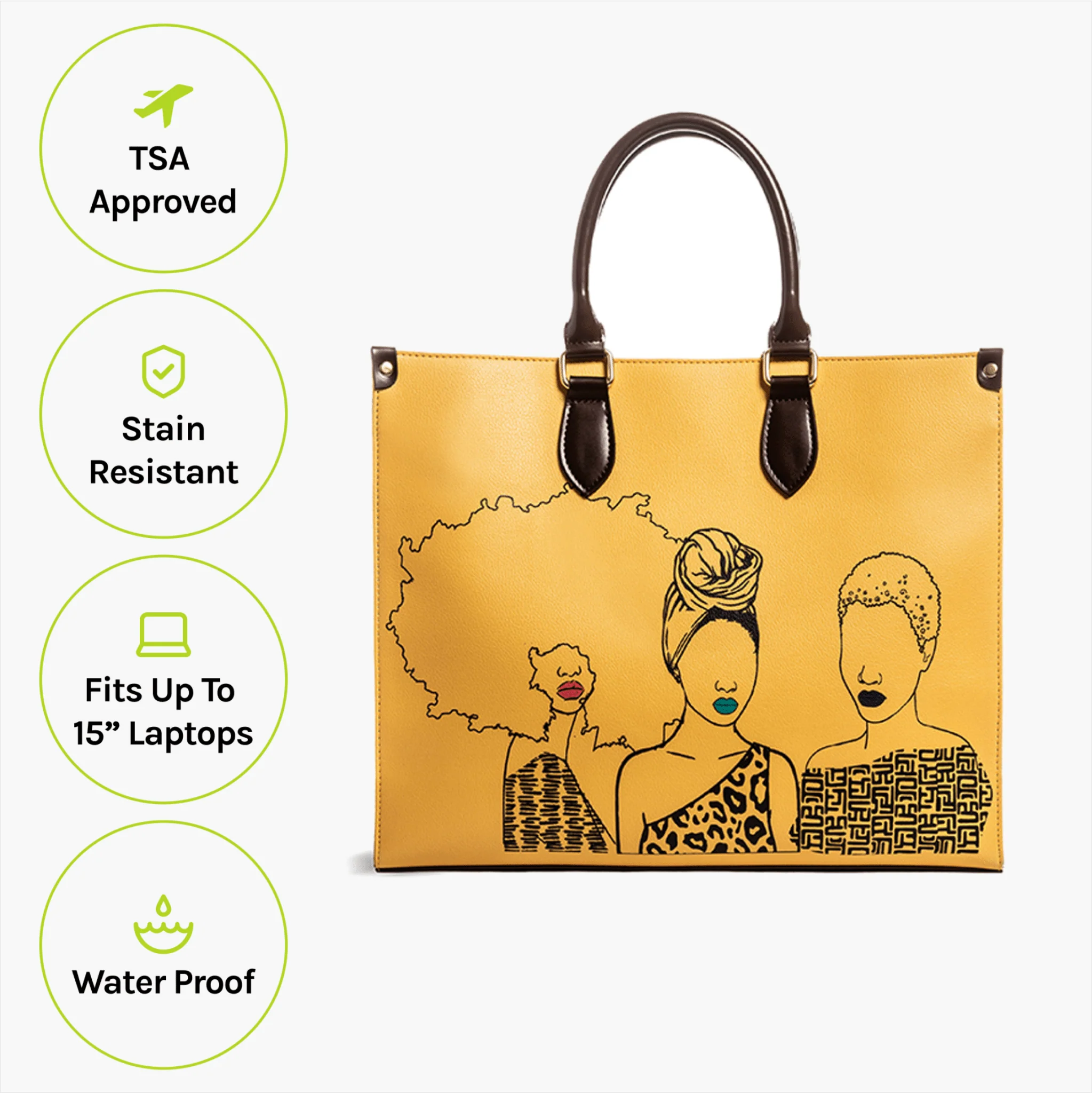 Mahogany Tote Bag - Image 2