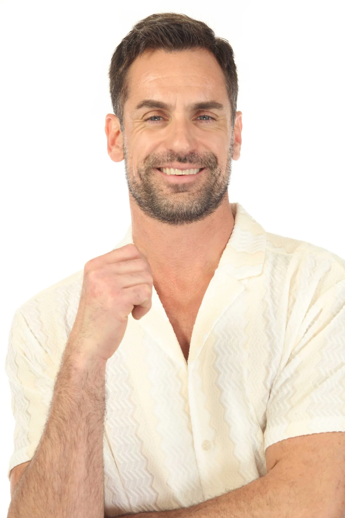 Men's Riviera Textured Button Down Knit Shirt - Image 20