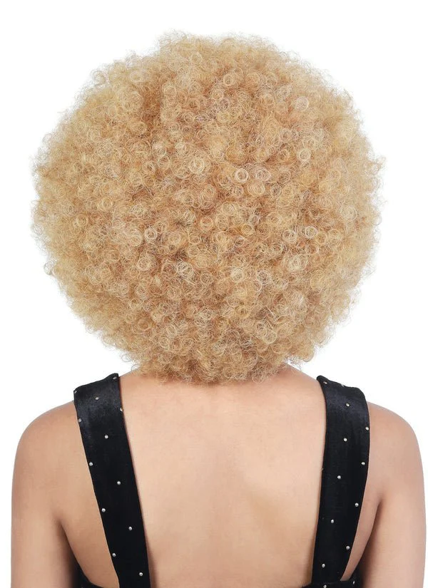 AFRO QUEEN Big Volume Thin Afro Curl Synthetic Wig - MoTown Tress - Image 2