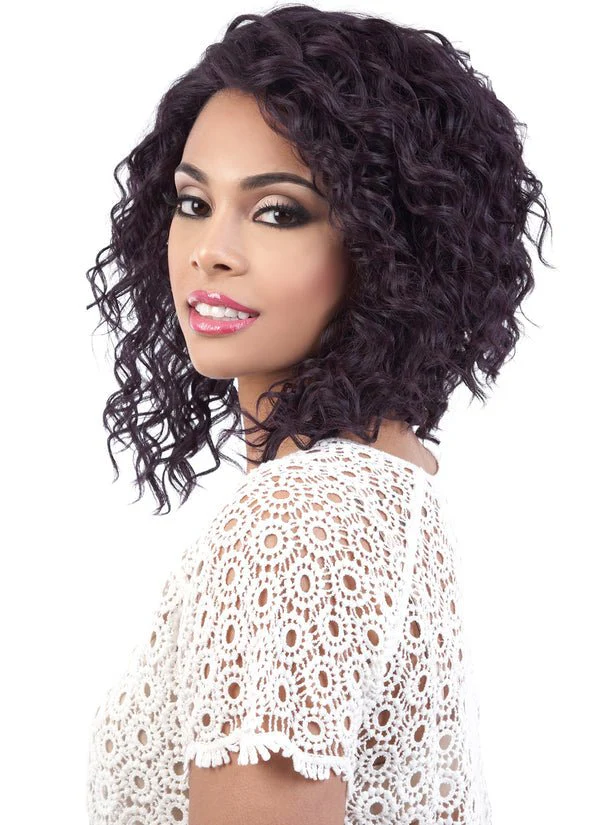 ALICIA Urban Curly A-Line Synthetic Wig - MoTown Tress - Image 3