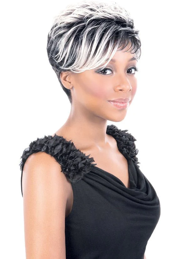 AQUA Wet & Wavy Curl Side Bang Synthetic Wig - MoTown Tress - Image 3