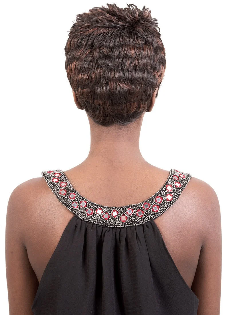 CAMEO Short Tape Curl Mohawk Curlable Synthetic Wig - MoTown Tress - Image 2