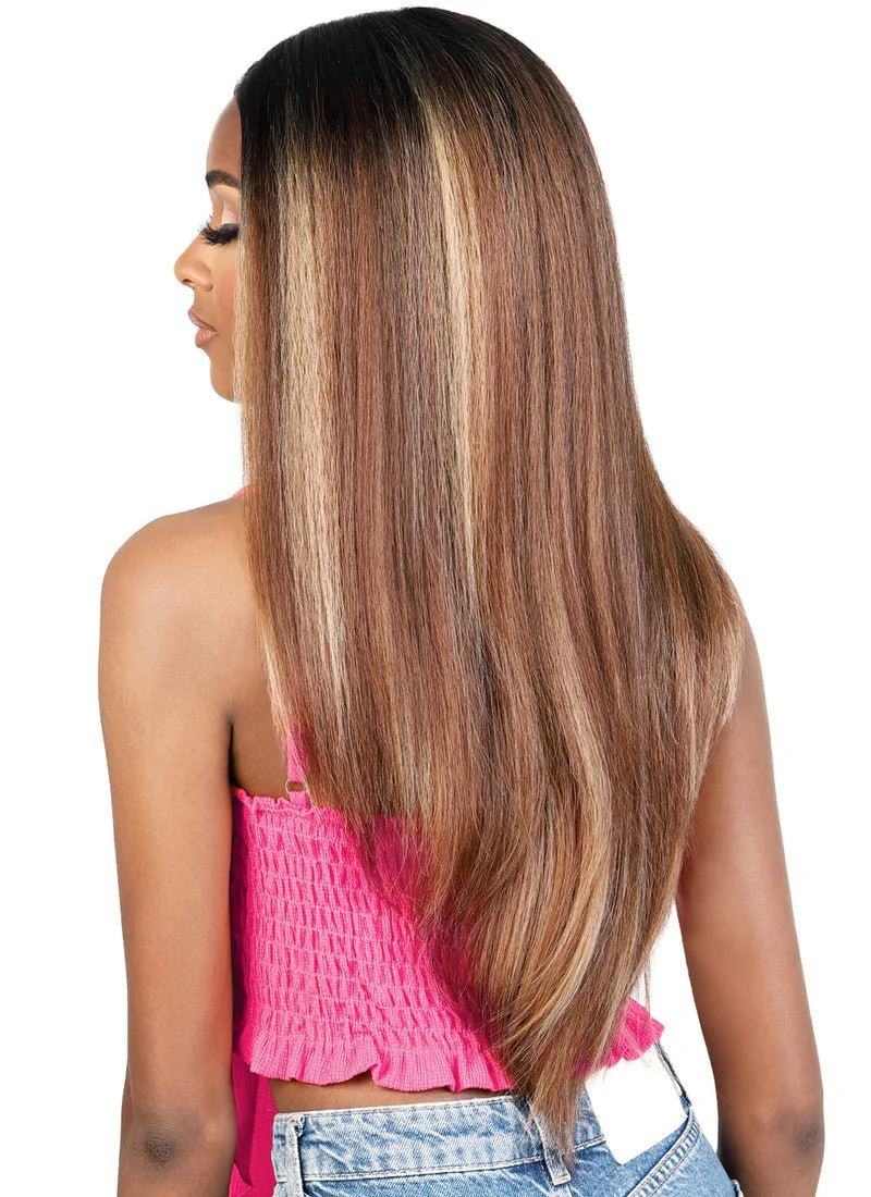 CLS.PRADA Silky Yaki Straight HD Lace Glueless Wig - MoTown Tress - Image 2