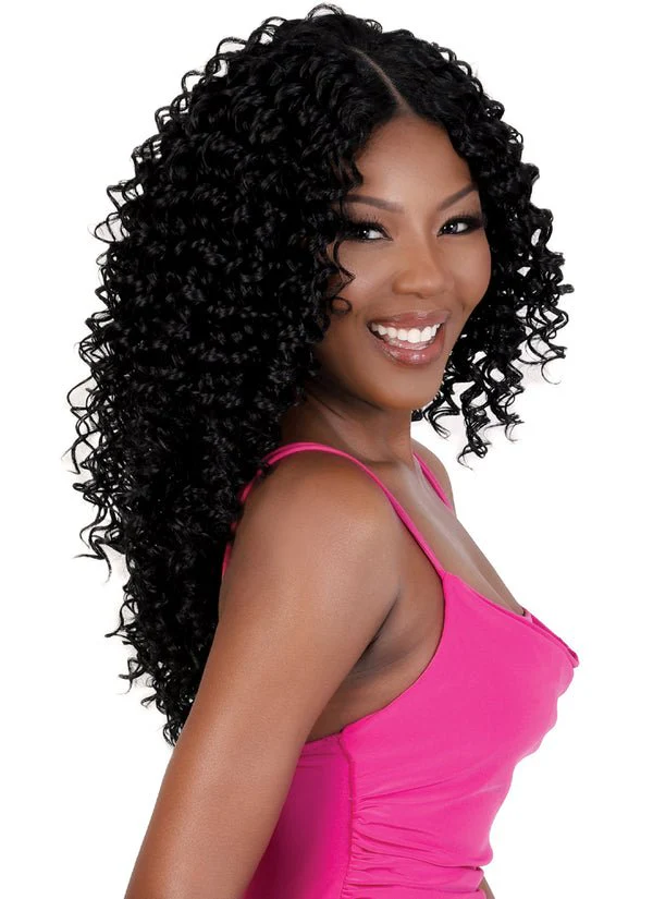 DP.HIRA Natural Bohemian Long Curly HD Lace Glueless Wig - MoTown Tress - Image 2