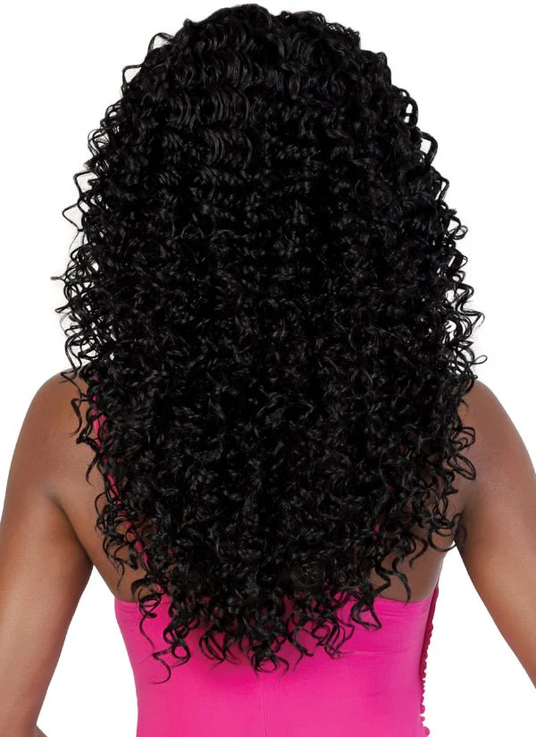 DP.HIRA Natural Bohemian Long Curly HD Lace Glueless Wig - MoTown Tress - Image 3
