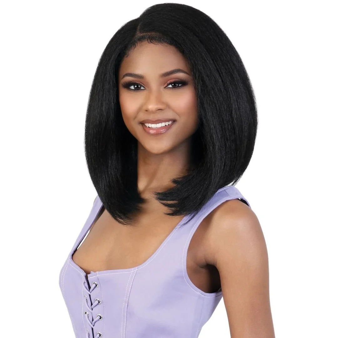 Free Part Glam Touch Lace Front Synthetic Wig - MoTown Tress