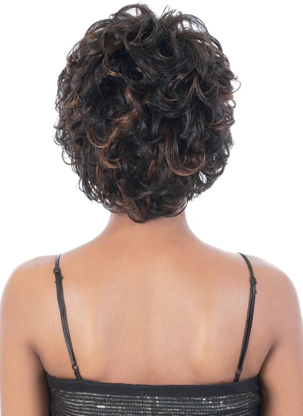 GLAM Soft Curl Short Synthetic Wig for Women – MoTown Tress - Image 2