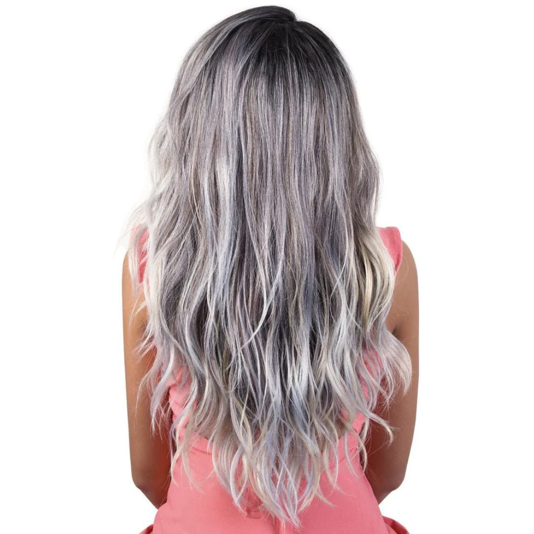 HB360L.ZIA 360 Lace Human Hair Blend Long Body Wave Wig - MoTown Tress - Image 2
