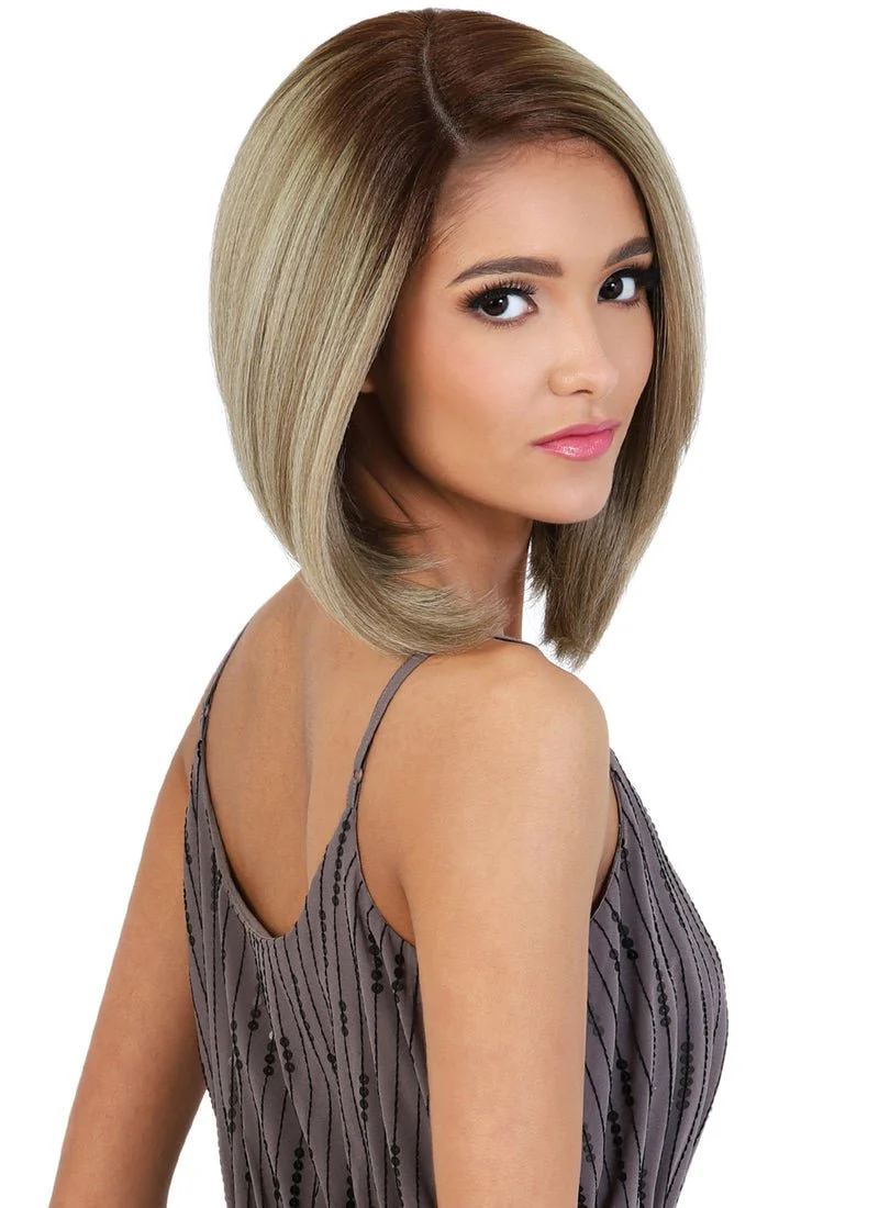 HBL.FRIDA A-Line Side Part Bob Human Hair Blend Lace Wig - MoTown Tress - Image 6