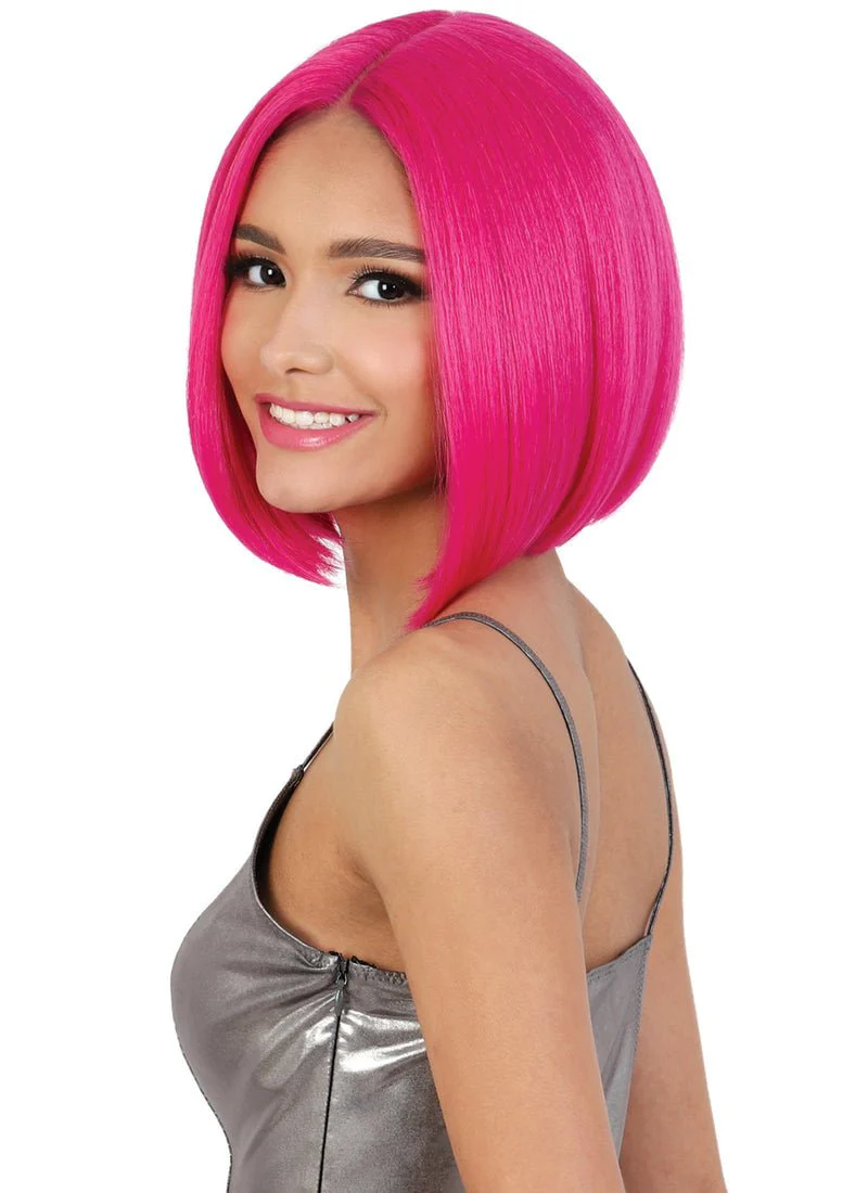 HBL.GISEL Full Volume Blunt Bob Human Hair Blend Lace Wig - MoTown Tress - Image 4