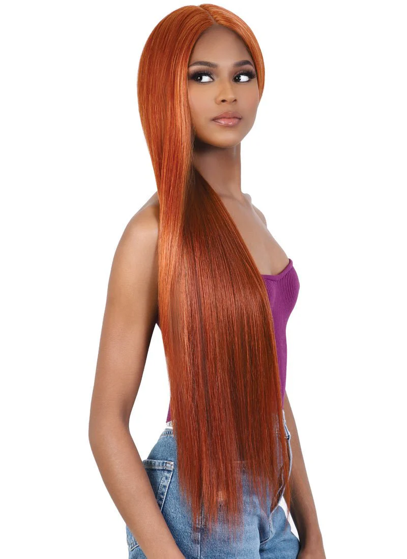 HBL.MIEL Super Long Straight Human Hair Blend Lace Wig - MoTown Tress - Image 3